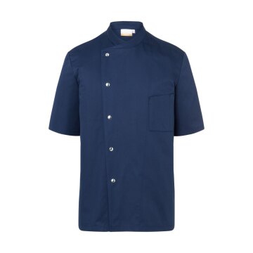 KARLOWSKY Herren Kochjacke GUSTAV Kurzarm Druckknöpfe  Marine