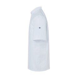 KARLOWSKY Herren Kochjacke GUSTAV Kurzarm Druckknöpfe Weiß