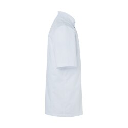 KARLOWSKY Herren Kochjacke GUSTAV Kurzarm Druckknöpfe Weiß