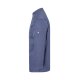 KARLOWSKY Herren Kochjacke JEANS-STYLE Modern-Fit Jeansblau