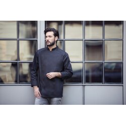 KARLOWSKY Herren Kochjacke NOAH Druckknöpfe...