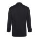KARLOWSKY Herren Kochjacke NOAH Druckknöpfe Modern-Fit Schwarz