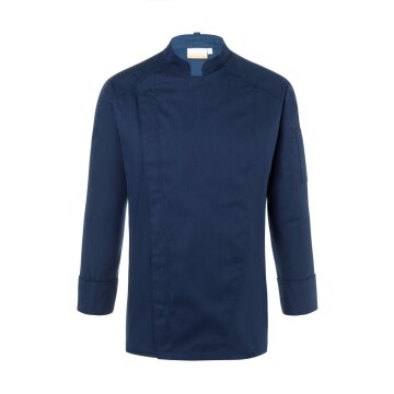 KARLOWSKY Herren Kochjacke NOAH Druckknöpfe Modern-Fit Marine
