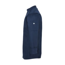 KARLOWSKY Herren Kochjacke NOAH Druckknöpfe Modern-Fit Marine