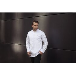 KARLOWSKY Herren Kochjacke NOAH Druckknöpfe...