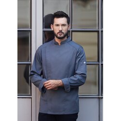 KARLOWSKY Herren Kochjacke NOAH Druckknöpfe...