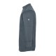 KARLOWSKY Herren Kochjacke NOAH Druckknöpfe Modern-Fit Anthrazit