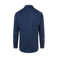 KARLOWSKY Herren Kochhemd NEW-IDENTITY Langarm Modern-Fit Marine