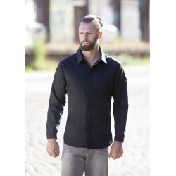KARLOWSKY Herren Kochhemd MODERN-EDGE Langarm Modern-Fit...