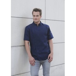 KARLOWSKY Herren Kochjacke MODERN-LOOK Kurzarm Modern-Fit...