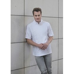KARLOWSKY Herren Kochjacke MODERN-LOOK Kurzarm Modern-Fit...