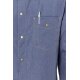 KARLOWSKY Herren Kochhemd JEANS-STYLE Langarm Jeansblau