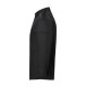 KARLOWSKY Herren Kochjacke Druckknöpfe Modern-Fit Schwarz