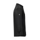 KARLOWSKY Herren Kochjacke Druckknöpfe Modern-Fit Schwarz