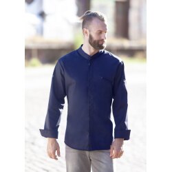 KARLOWSKY Herren Kochjacke Druckknöpfe Modern-Fit...