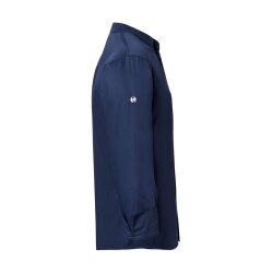 KARLOWSKY Herren Kochjacke Druckknöpfe Modern-Fit Marine
