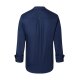 KARLOWSKY Herren Kochjacke Druckknöpfe Modern-Fit Marine