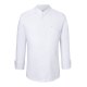 KARLOWSKY Herren Kochjacke Druckknöpfe Modern-Fit Weiß
