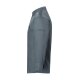 KARLOWSKY Herren Kochjacke Druckknöpfe Modern-Fit Anthrazit