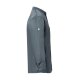 KARLOWSKY Herren Kochjacke Druckknöpfe Modern-Fit Anthrazit
