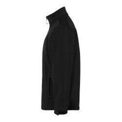 KARLOWSKY Herren Softshelljacke CLASSIC Reißverschluß Schwarz