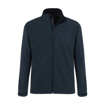 KARLOWSKY Herren Softshelljacke CLASSIC Reißverschluß Marine