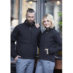 KARLOWSKY Herren Softshelljacke CLASSIC Reißverschluß Marine