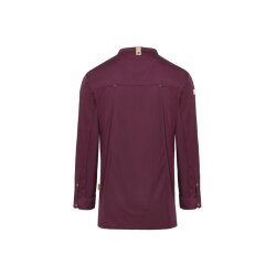 KARLOWSKY Herren Kochjacke GREEN-GENERATION Modern-Fit Aubergine