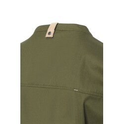 KARLOWSKY Herren Kochjacke GREEN-GENERATION Modern-Fit Moosgrün