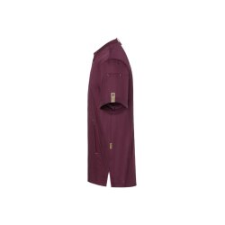 KARLOWSKY Herren Kochjacke GREEN-GENERATION Kurzarm Aubergine