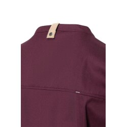 KARLOWSKY Herren Kochjacke GREEN-GENERATION Kurzarm Aubergine