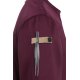 KARLOWSKY Herren Kochjacke GREEN-GENERATION Kurzarm Aubergine
