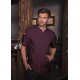 KARLOWSKY Herren Kochjacke GREEN-GENERATION Kurzarm Aubergine