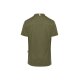 KARLOWSKY Herren Kochjacke GREEN Kurzarm Modern Fit Moosgrün