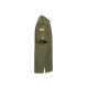 KARLOWSKY Herren Kochjacke GREEN Kurzarm Modern Fit Moosgrün