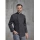 KARLOWSKY Herren Kochjacke THOMAS 10-Knopf-Jacke Regular Schwarz