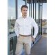 KARLOWSKY Herren Hemd ACTIVE-STRETCH Langarm Kent Slim-Fit Weiß 3XL