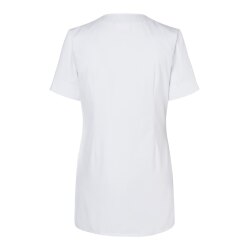 KARLOWSKY Damen Kasack MELANIE Kurzarm V-Neck Comfort-Fit Weiß