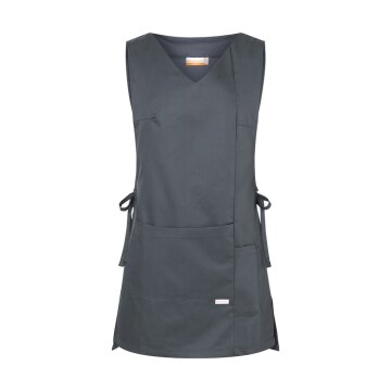 KARLOWSKY Damen Überwurfkasack MARILIES V-Neck Anthrazit