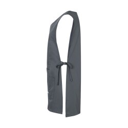 KARLOWSKY Damen Überwurfkasack MARILIES V-Neck Anthrazit