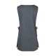 KARLOWSKY Damen Überwurfkasack MARILIES V-Neck Anthrazit