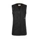 KARLOWSKY Damen Kasack SARA Ärmellos V-Neck Comfort-Fit Schwarz