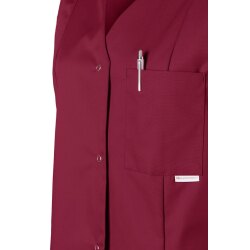 KARLOWSKY Damen Kasack SARA Ärmellos V-Neck Comfort-Fit Bordeaux