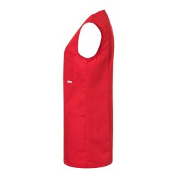 KARLOWSKY Damen Kasack SARA Ärmellos V-Neck Comfort-Fit Rot