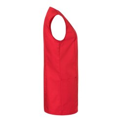 KARLOWSKY Damen Kasack SARA Ärmellos V-Neck Comfort-Fit Rot