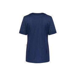 KARLOWSKY Damen Kasack ESSENTIAL Kurzarm V-Neck...
