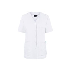 KARLOWSKY Damen Kasack ESSENTIAL Kurzarm V-Neck...