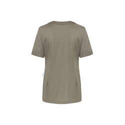 KARLOWSKY Damen Kasack ESSENTIAL Kurzarm V-Neck...