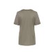 KARLOWSKY Damen Kasack ESSENTIAL Kurzarm V-Neck Modern-Fit Salbei