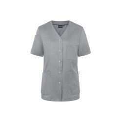 KARLOWSKY Damen Kasack ESSENTIAL Kurzarm Modern-Fit...